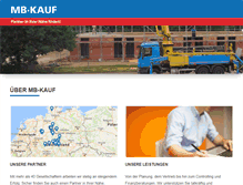 Tablet Screenshot of mb-kauf.de
